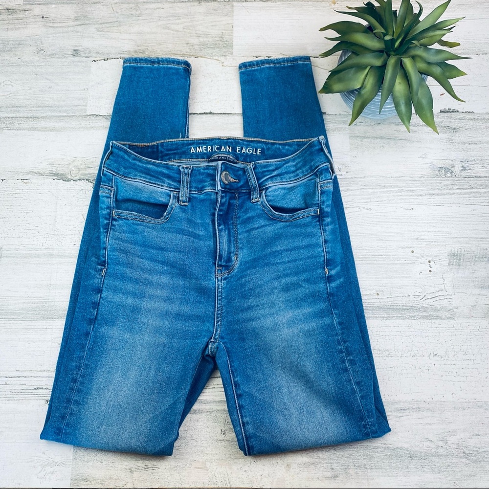 American Eagle Hi Rise jegging size 4 reg